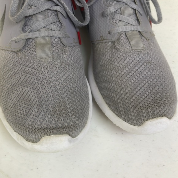Women’s Nike Rosche G Golf Shoes Size 8.5 Grey Black And White Lace Up - Picture 12 of 16